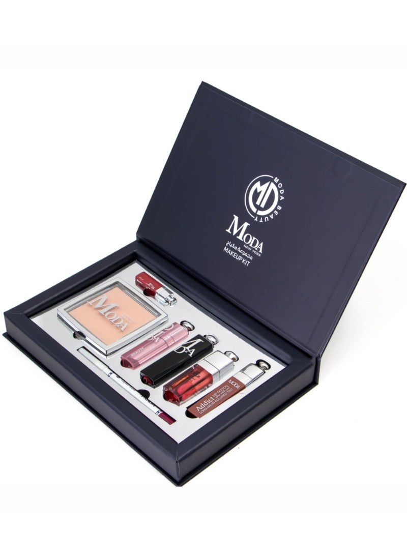 MODA BEAUTY Mini Moda Box – Complete Luxury Makeup Set (7 Pieces) - Image 2